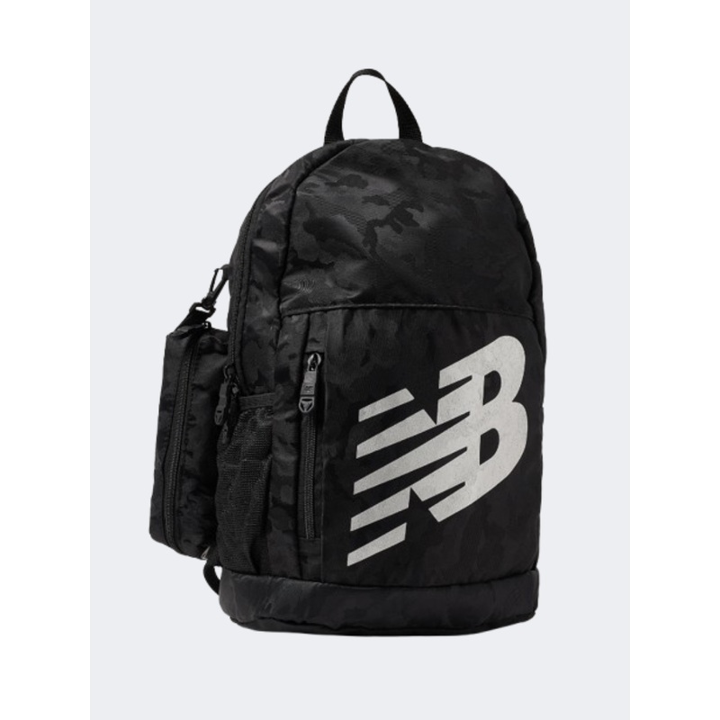 New Balance Logo Plus Pencil Base Unisex Performance Bag Black Camo/White