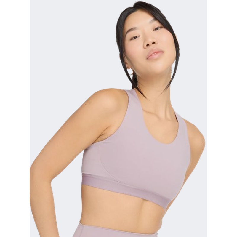 New Balance Nb Sleek Ms Pocket Sports Women Performanc Bra Ice Wine