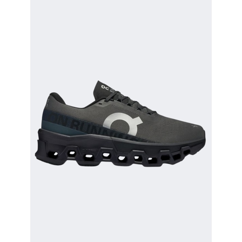 On Cloudmonster 2 Men Running Shoes Asphalt/Iron