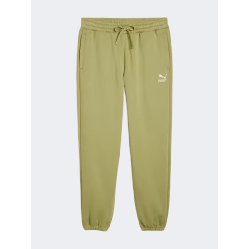 Puma Classic Small Logo Men Lifestyle Pantcalming Green