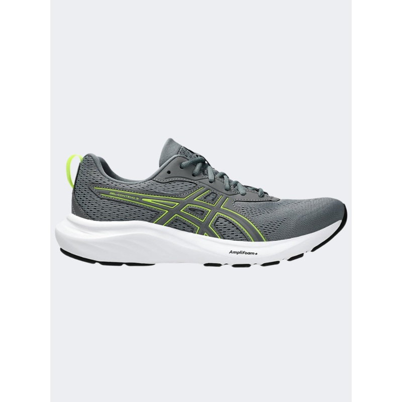 Asics Gel Contend 9 Men Running Shoes Steel Grey/Yellow
