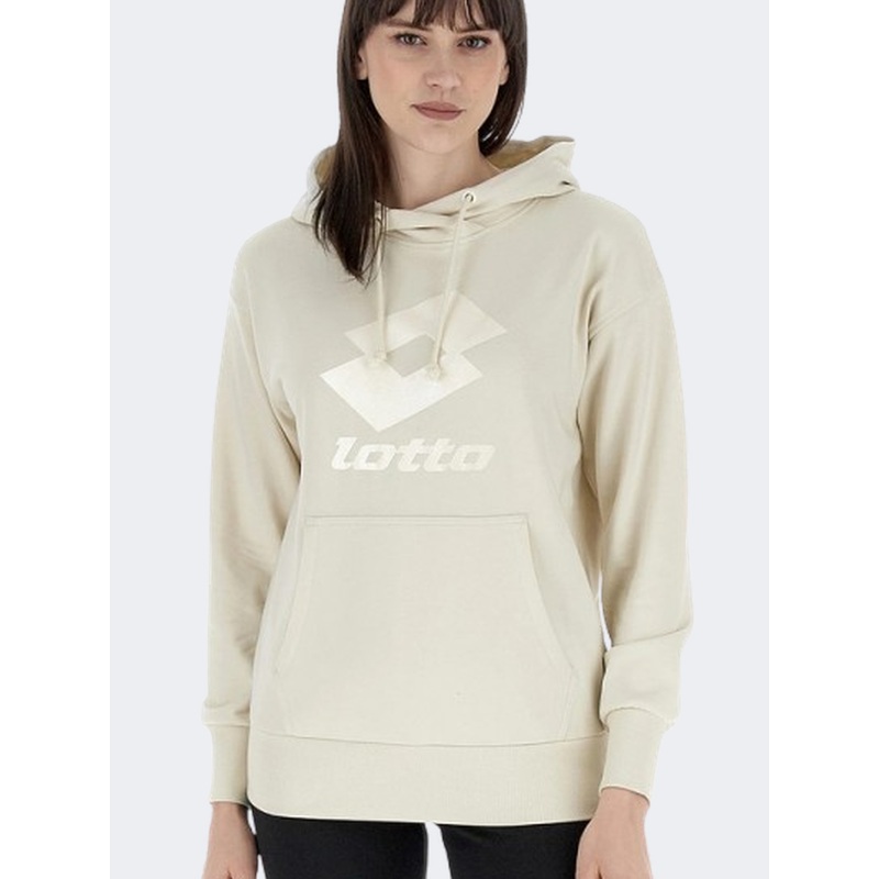 Lotto Smart Iv Women Training Hoody Cream White