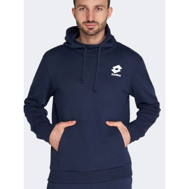 Lotto Smart Og Men Lifestyle Hoody Navy Blue