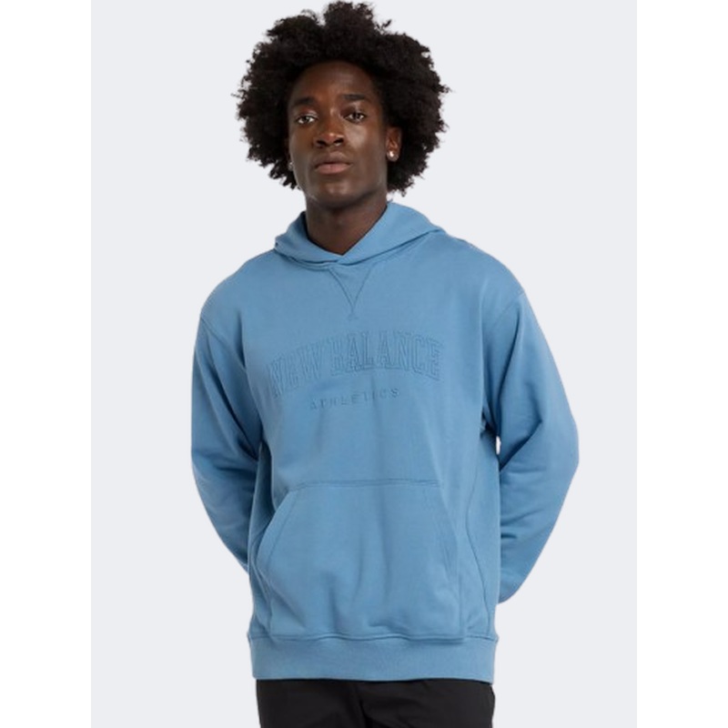 New Balance Graphic Men Lifestyle Hoody Heron Blue