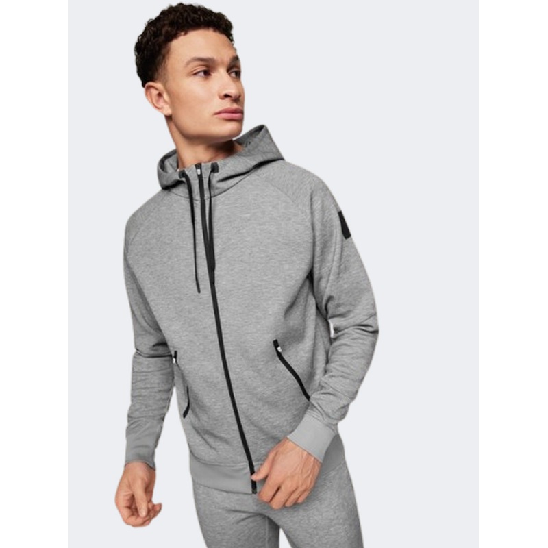 On Zipped 2 Men Training Hoody Grey
