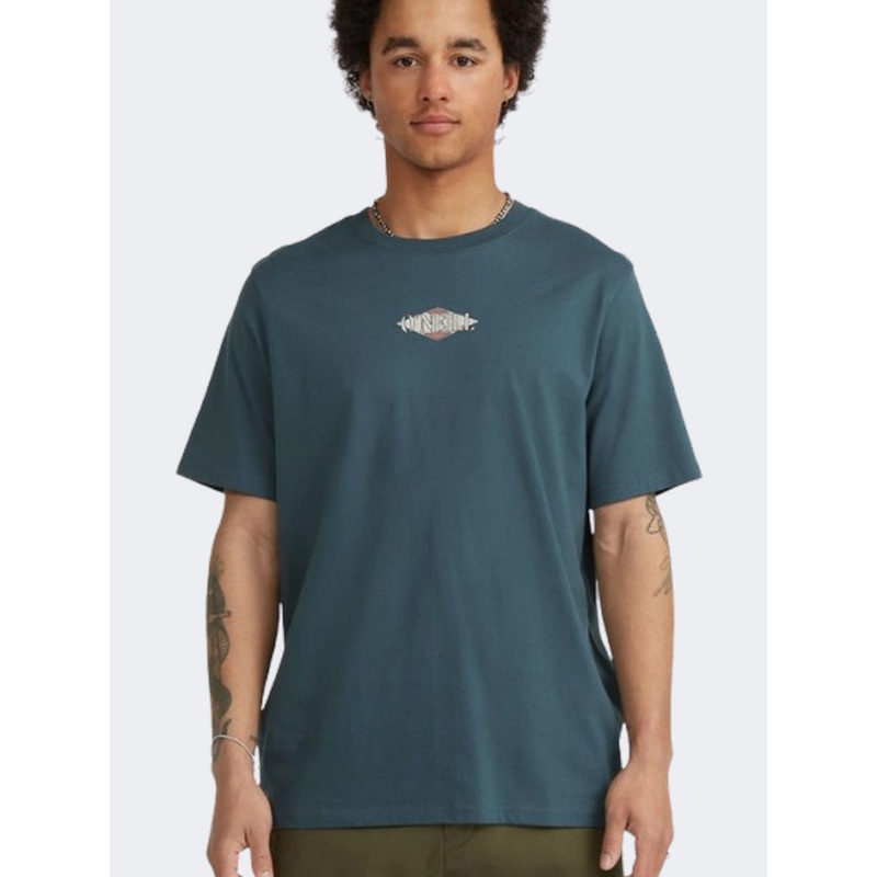 Oneill Back Print Men Lifestyle T-Shirt Alma Steel