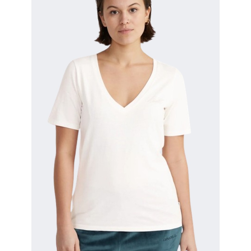 Oneill Essentials Women Lifestyle T-Shirt Snow White