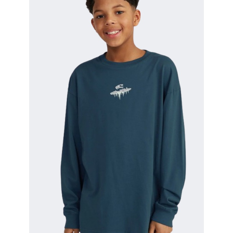 Oneill Graphic Boys Lifestyle Long Sleeve Alma Steel