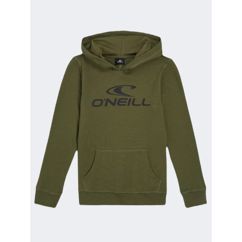 Oneill Logo Boys Lifestyle Hoody Forest Night