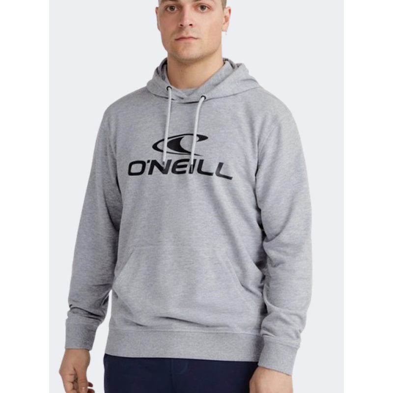 Oneill Logo Men Lifestyle Hoody Silver Melee