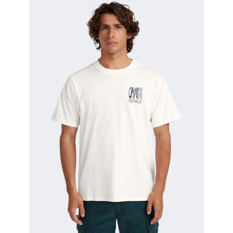 Oneill Surf Heroes Graphic Men Lifestyle T-Shirt Snow White