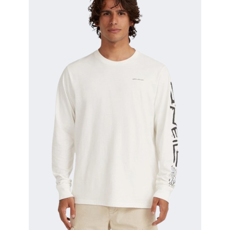 Oneill Surf Heroes Men Lifestyle Long Sleeve Snow White