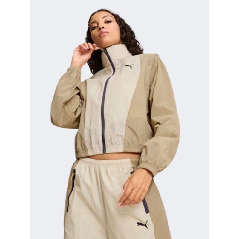 Puma Dare To Modular Women Lifestyle Jacket Beige