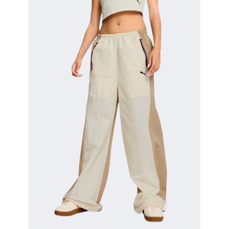 Puma Dare To Parachute Women Lifestyle Pant Beige