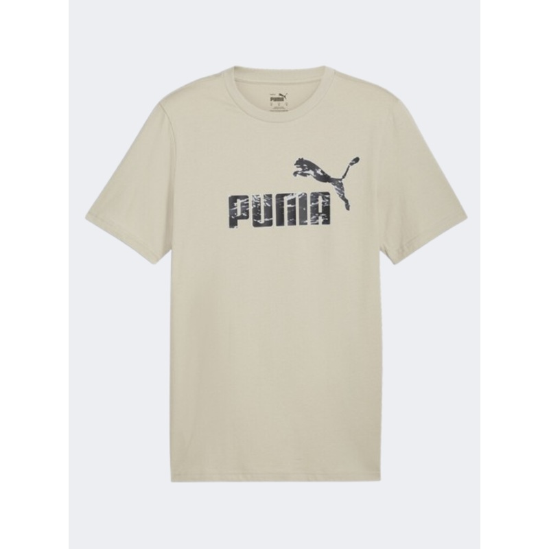 Puma Essentials Camo Men Lifestyle T-Shirt Desert Dust