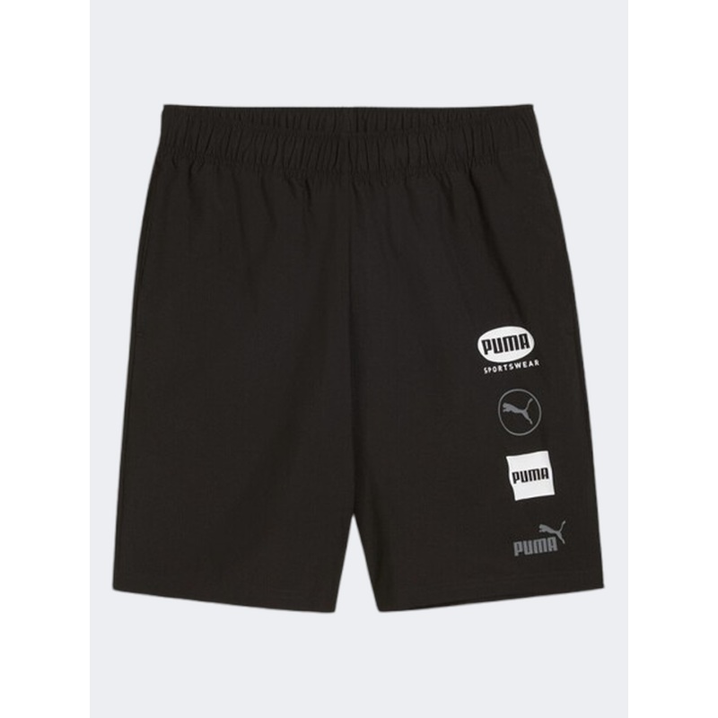 Puma Power Graphic Woven Men Lifestyle Short Black