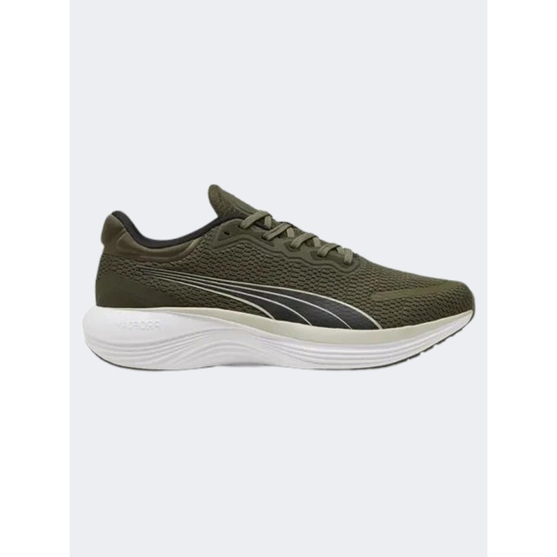 Puma Scend Pro Men Running Shoes Dark Olive