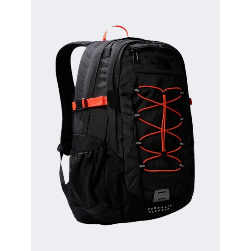 The North Face Borealis Classic Unisex Lifestyle Bag Asphalt Grey/Orange