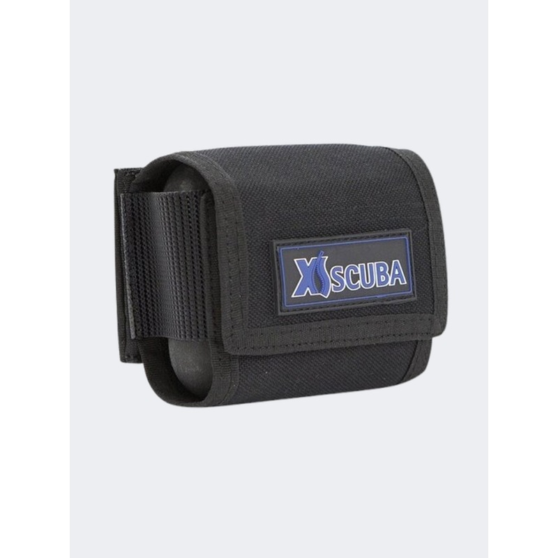 Xs Scuba Quick Attach Single Weight Pocket Unisex Diving Diving Instrument Black/Blue