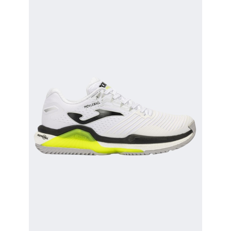 Joma 2402 Men Pickleball Shoes White/Black/Yellow