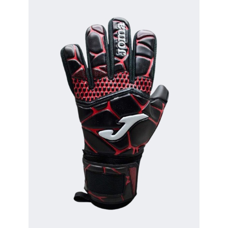 Joma Pro Unisex Football Gloves Black/Red