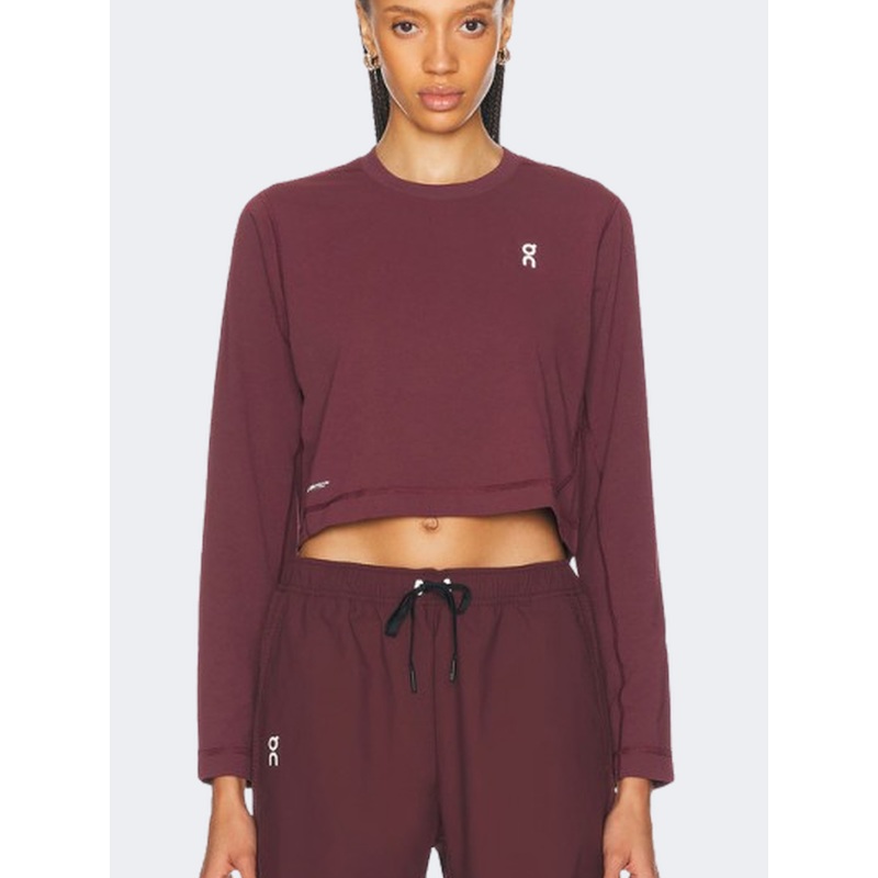 On Active Women Training Long Sleeve Mulberry