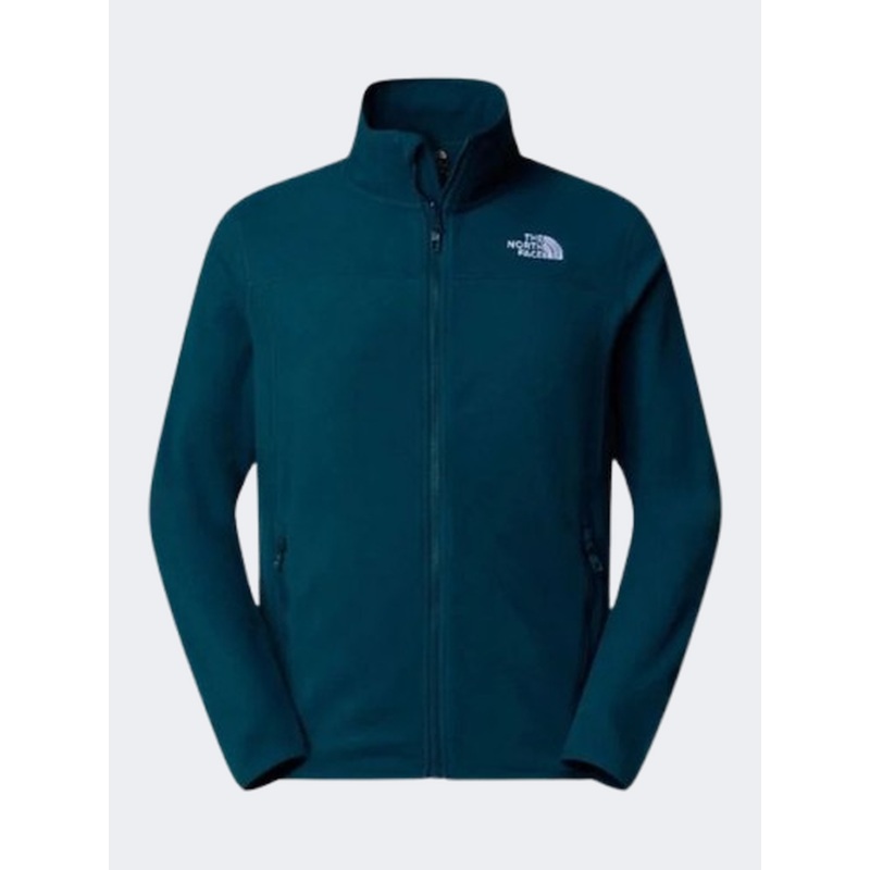 The North Face 100 Glacier Men Skiing Fleece Midnight Petrol