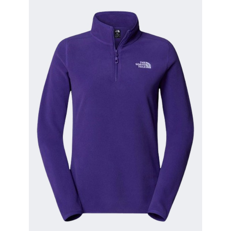 The North Face 100 Glacier Women Skiing Fleece Peak Purple