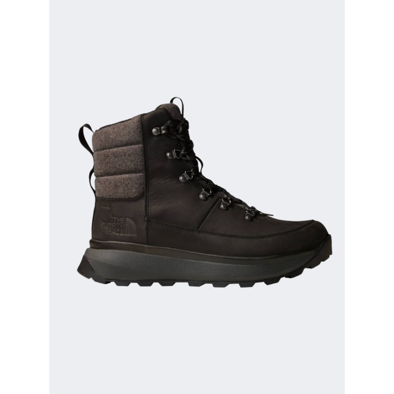 The North Face Bergen Leather Waterproof Men Lifestyle Boots Black