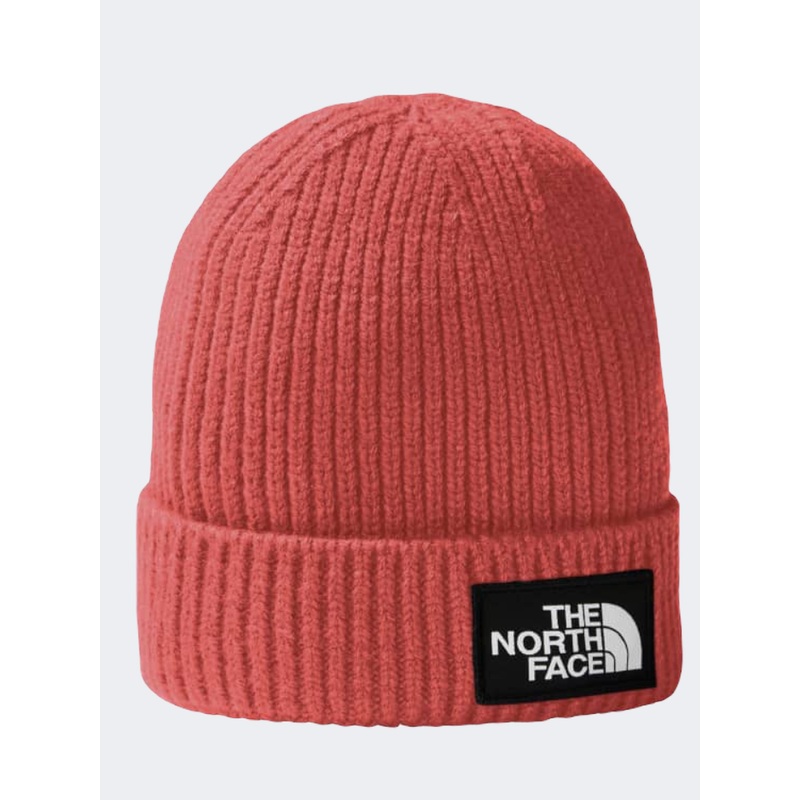 The North Face Box Logo Kids Hiking Beanie Radiant Poppy