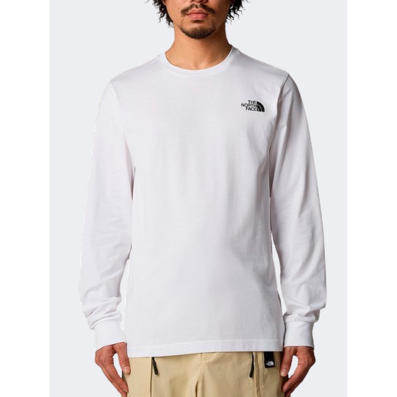 The North Face Easy Men Lifestyle Long Sleeve White