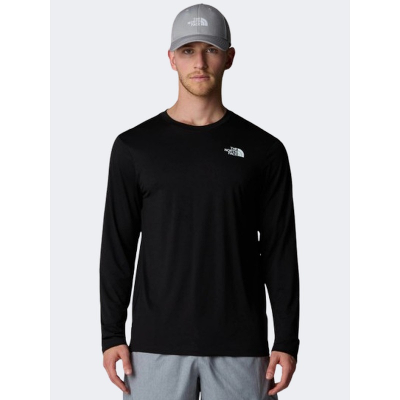 The North Face Men Hiking Long Sleeve Black