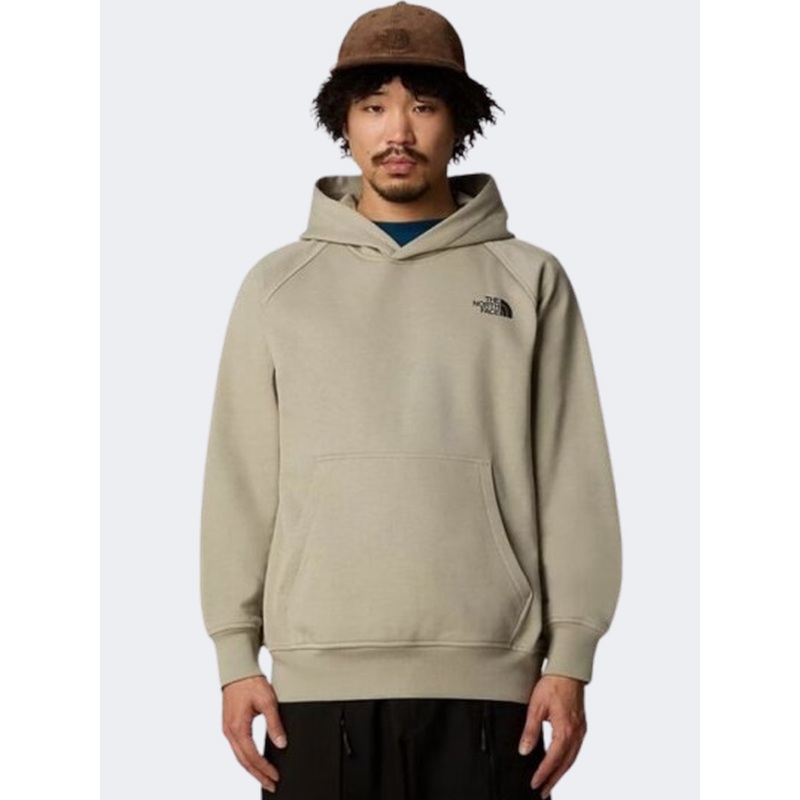 The North Face Raglan Redbox Men Lifestyle Hoody Clay Grey/Black