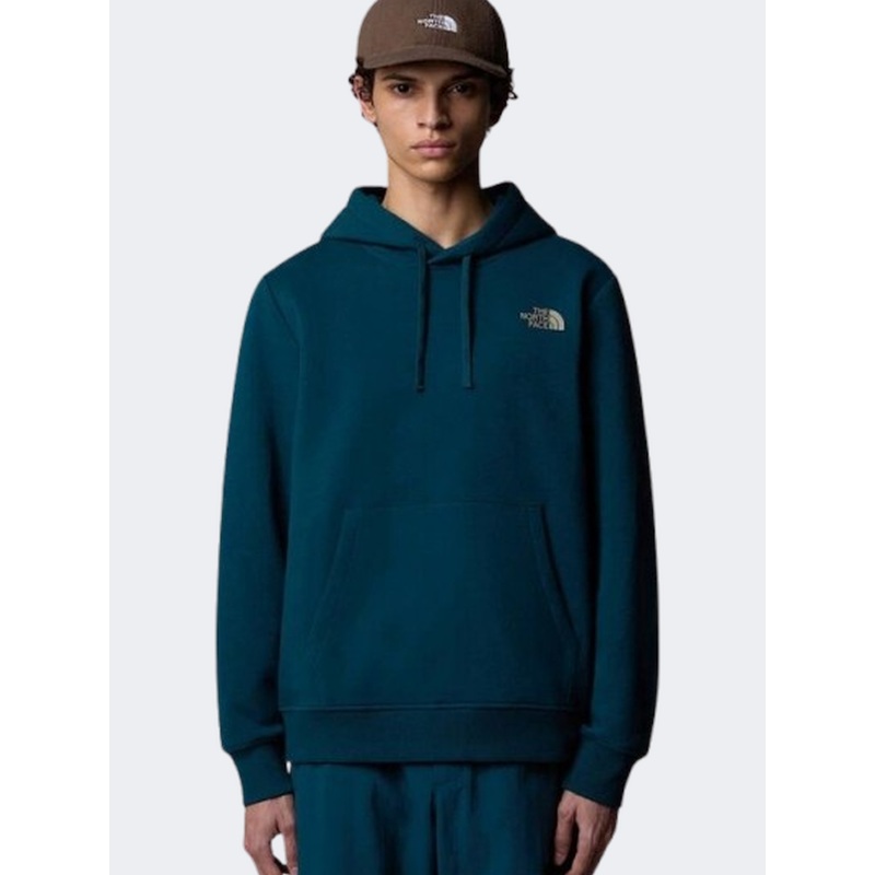 The North Face Topographic Men Lifestyle Hoody Midnight Petrol