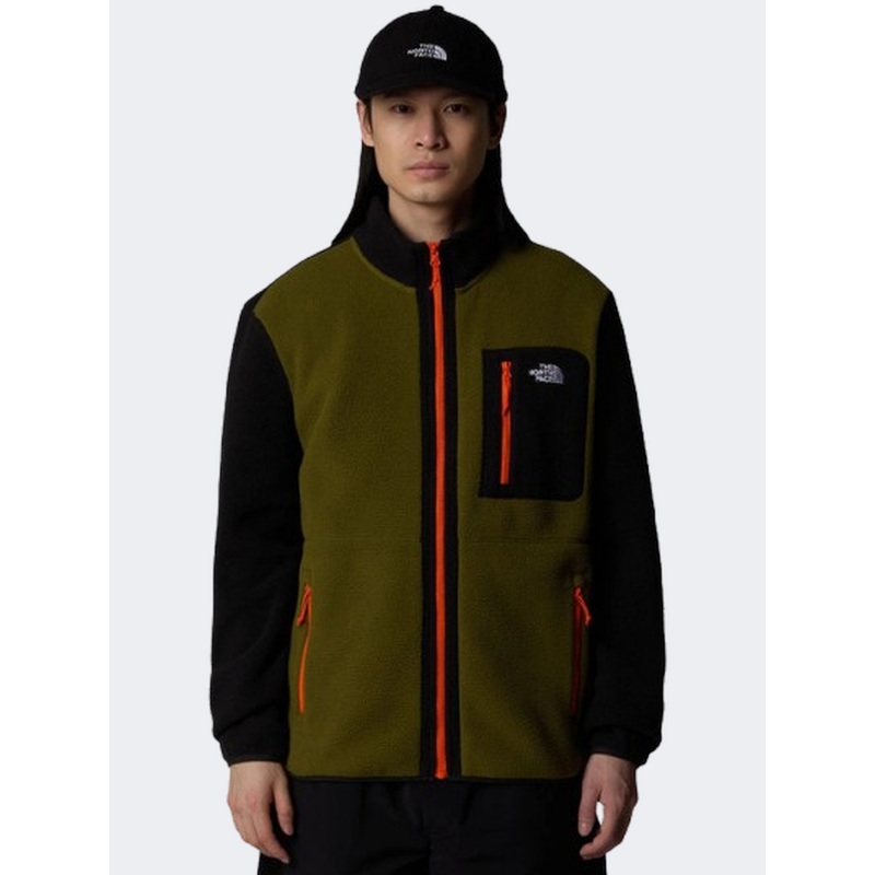 The North Face Yumiori Men Lifestyle Fleece Olive/Orange