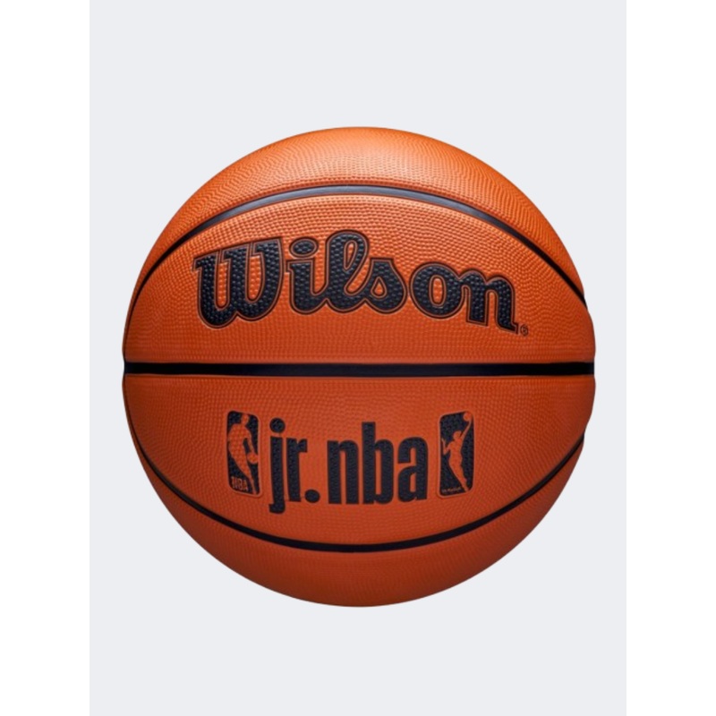 Wilson Jr Nba Drv Fam Logo Kids Basketball Ball Brown