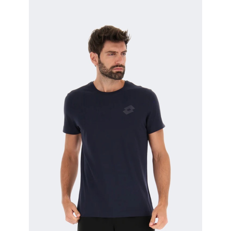 Lotto Msc Ii Men Lifestyle T-Shirt Navy Blue