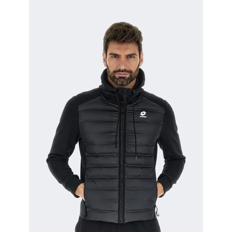 Lotto Pad Cervinia Men Lifestyle Jacket Black