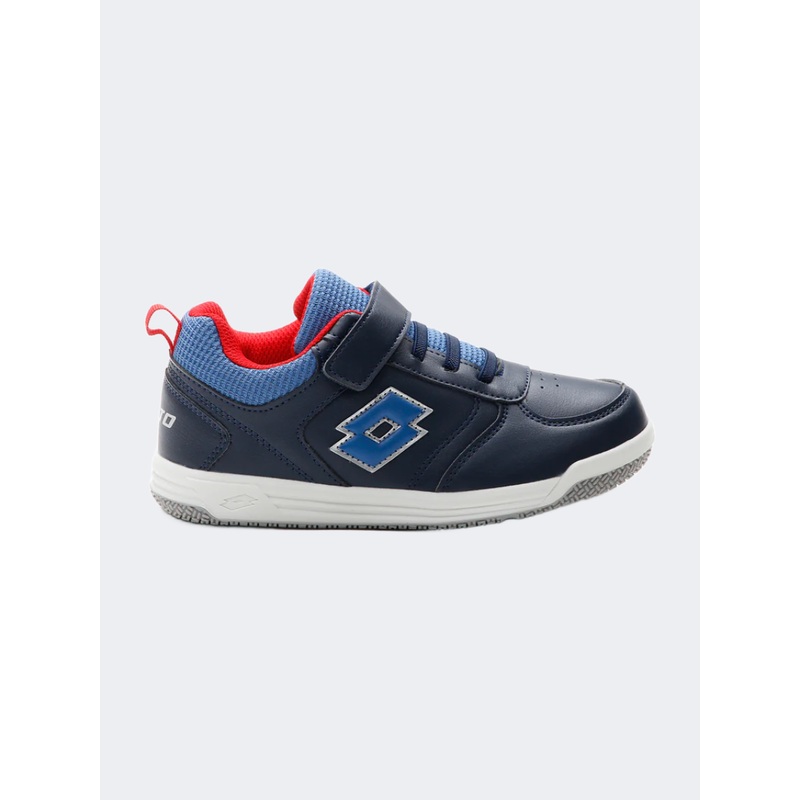 Lotto Set Ace Amf Xix 1 Ps-Boys Lifestyle Shoes Dress Blue