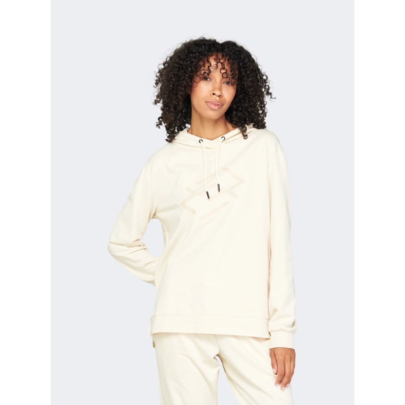 Lotto Smart You Women Lifestyle Hoody Cream White