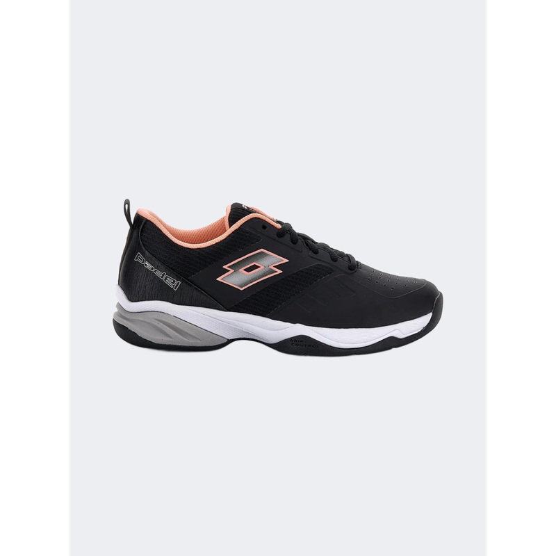 Lotto Supperrapida 400 Vi Women Padel Shoes Black/Silver