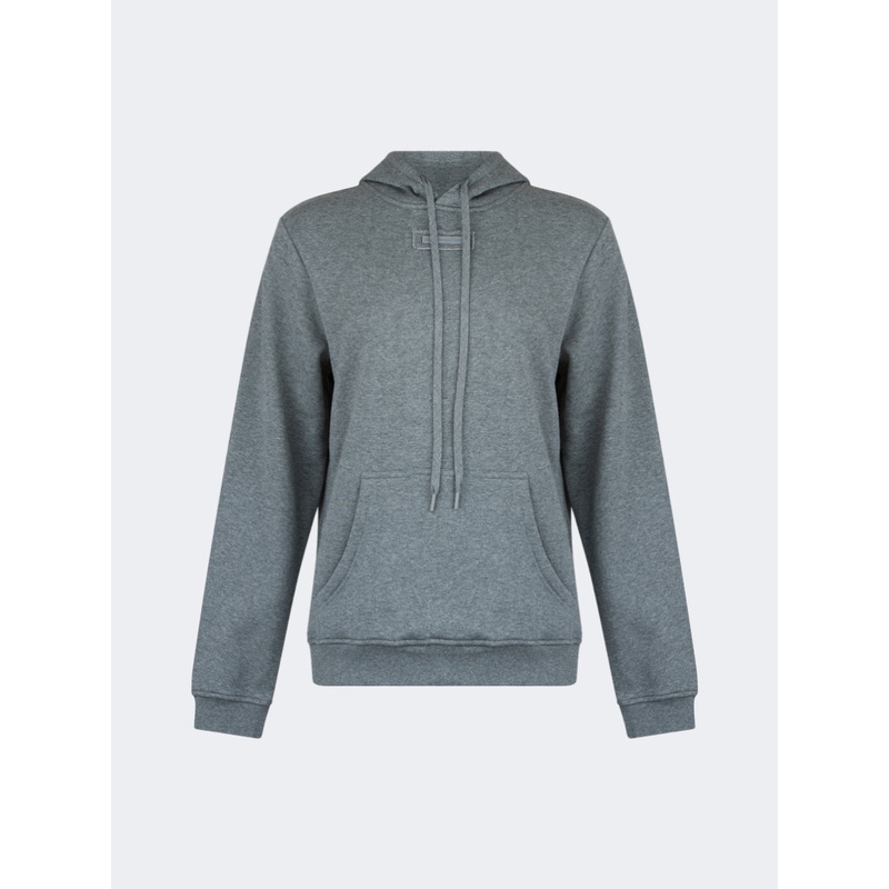 Oil And Gaz Brushed Unisex Lifestyle Hoodie Grey