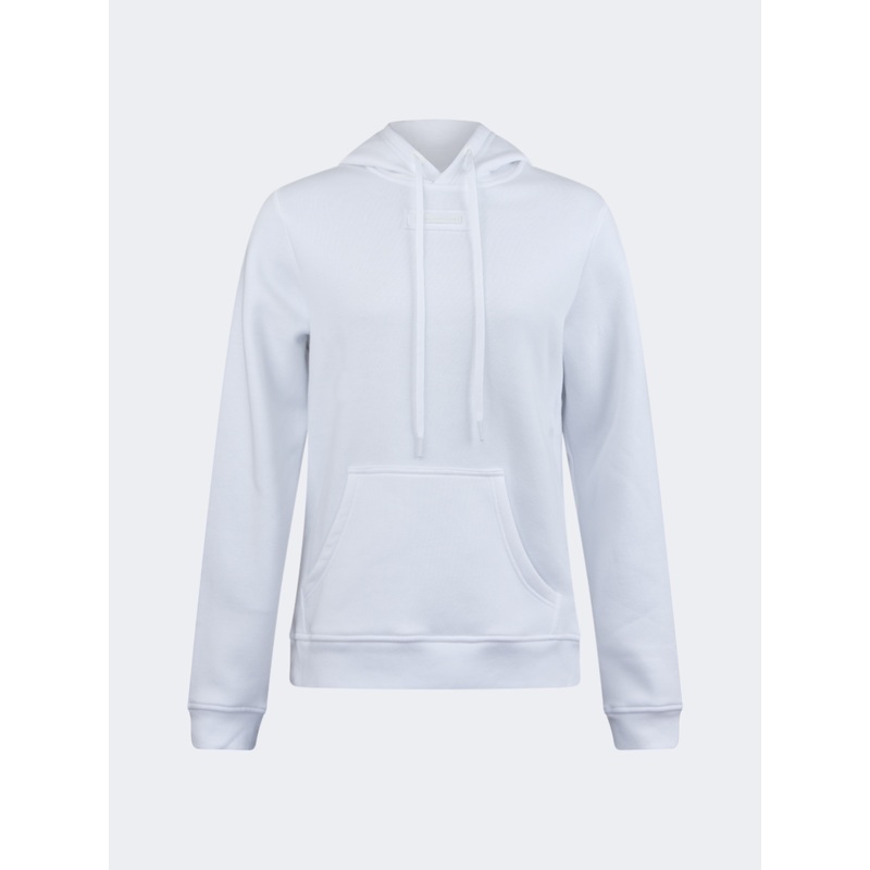 Oil And Gaz Brushed Unisex Lifestyle Hoodie White