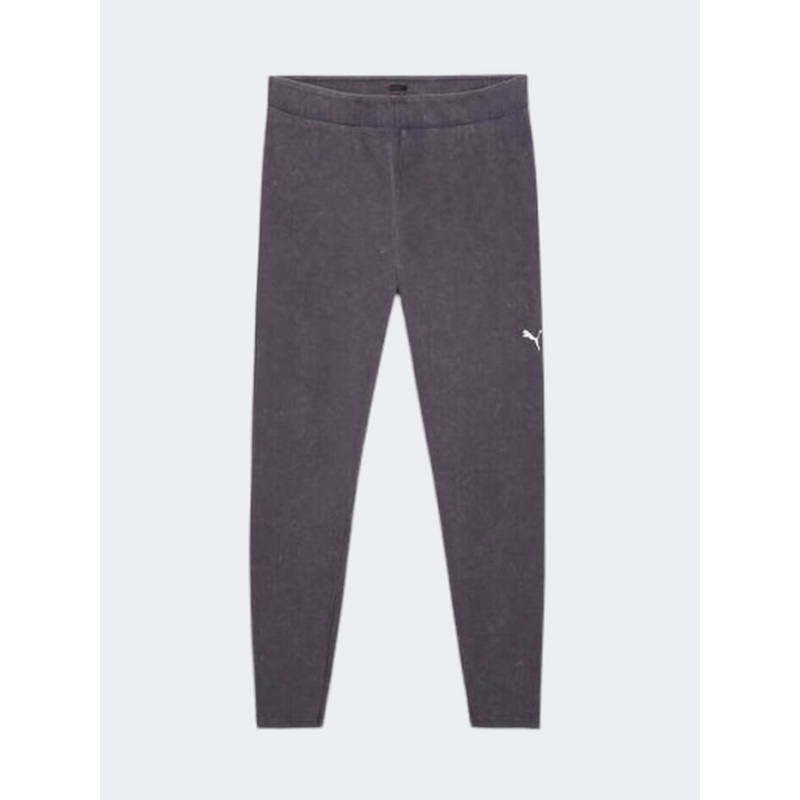 Puma Dare To Gym 2K Washed Women Lifestyle Tight Galactic Grey