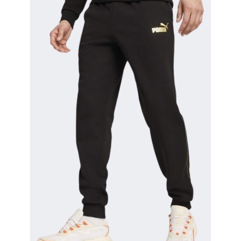Puma Essential Tape Minimal Men Lifestyle Pant Black/Gold