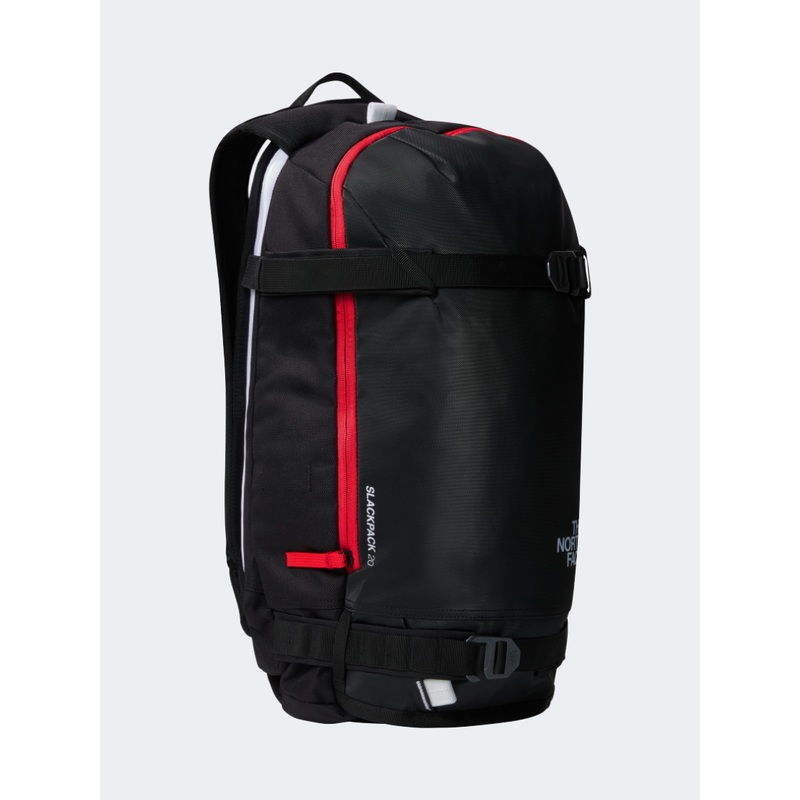 The North Face Slackpack 2 20 L Unisex Skiing Backpack Black/Red