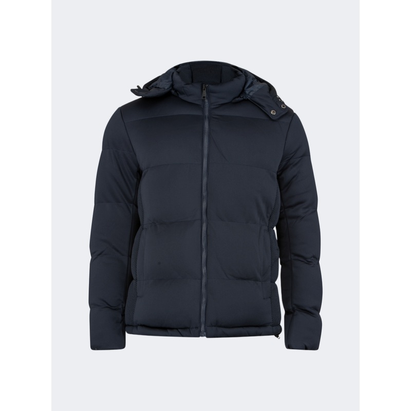 Top Ten Soft Men Lifestyle Puffer Jacket Navy