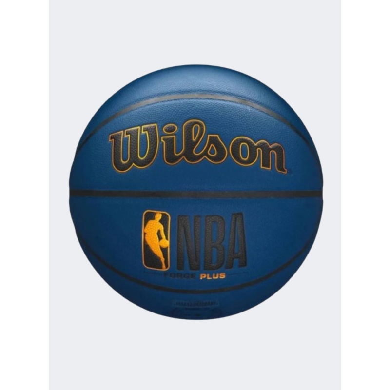 Wilson Nba Forge Plus Unisex Basketball Ball Deep Navy/Yellow
