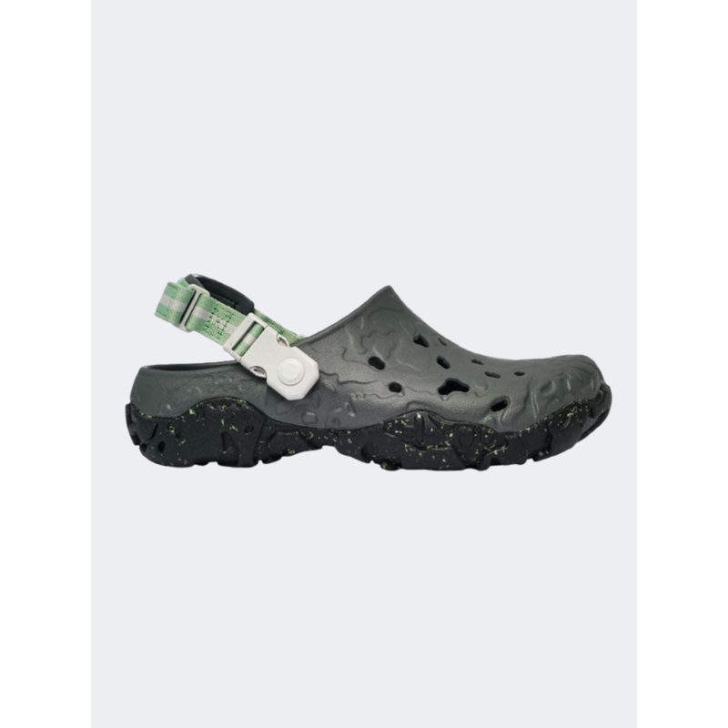 Crocs All Terrain Atlas Clog Unisex Lifestyle Slippers Slate Grey