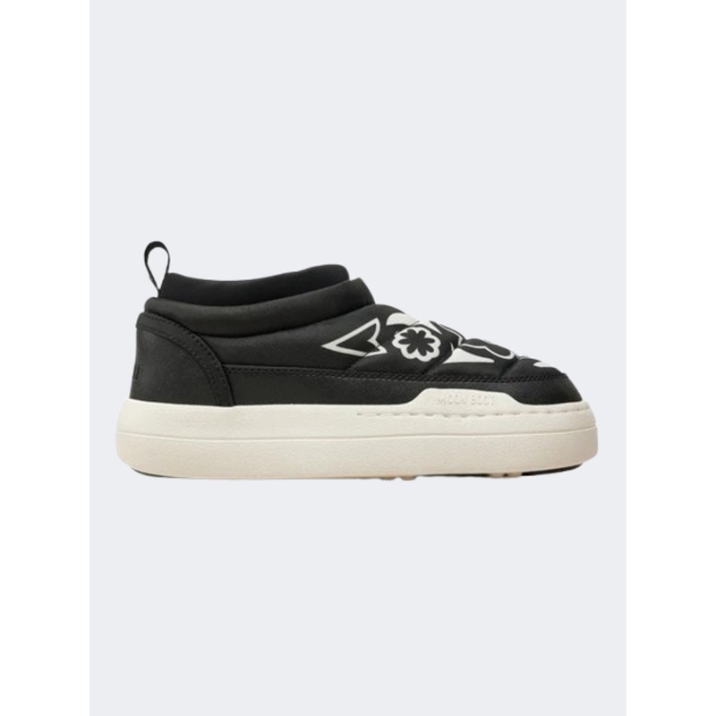Moon Boot Park Soft Flower Women Lifestyle Shoes Black/White
